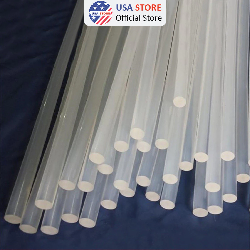 [Hàng Nhập Khẩu] Que Keo Nến Silicon Dành Cho Súng Máy Bắn Keo 20w - 60w Size To - Nhỏ 7mm - 11mm (Chọn Số Lượng)